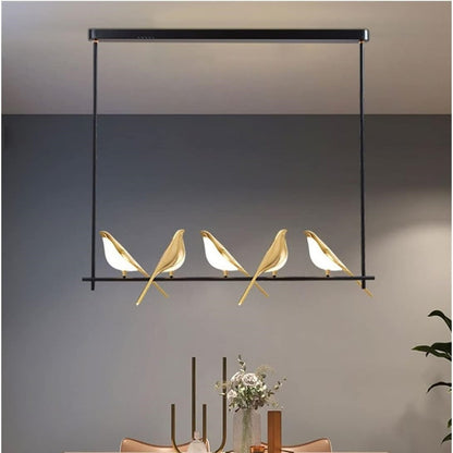 Hanglamp SkyLight met Vogelringen – Uniek en Vrolijk Design-Lamps-De Bazelaar