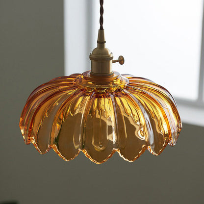 Vintage Fleur Hanglamp - Tijdloze Elegantie voor Elk Interieur-light decor-De Bazelaar