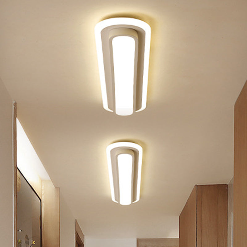 Moderne ovale LED plafondlamp-light decor-De Bazelaar