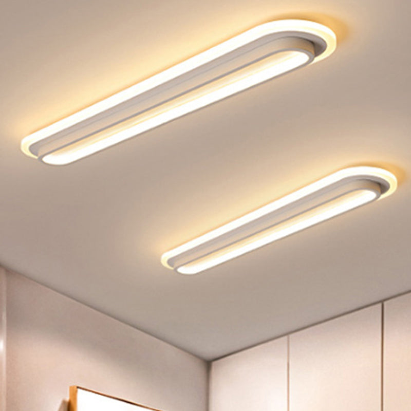 Moderne ovale LED plafondlamp-light decor-De Bazelaar