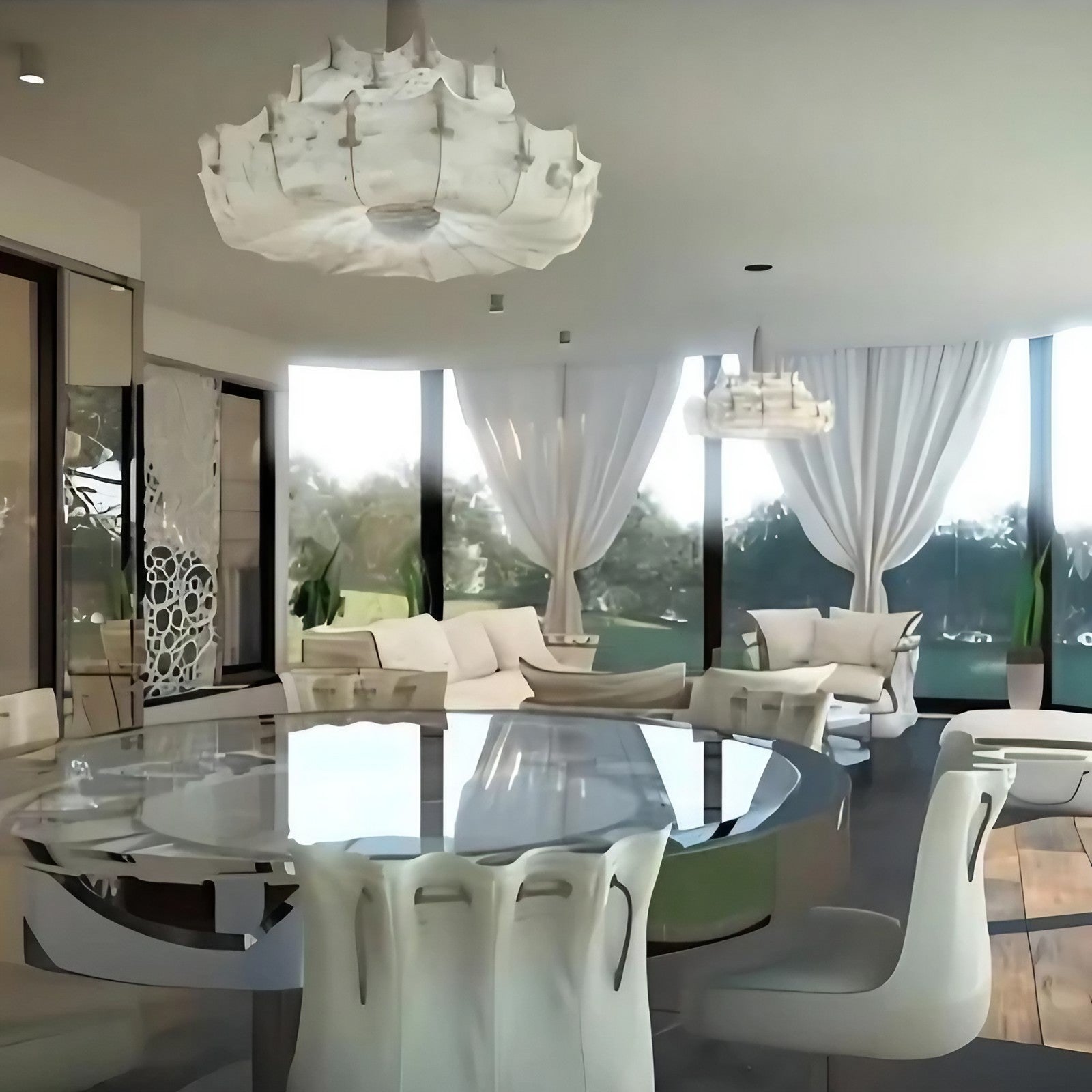 Nordic Cocoon LED Hanglamp - Tijdloze Elegantie-light decor-De Bazelaar