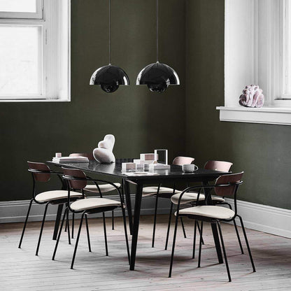 Elegante Houten Plafondlamp met Warme Verlichting-Lamps-De Bazelaar