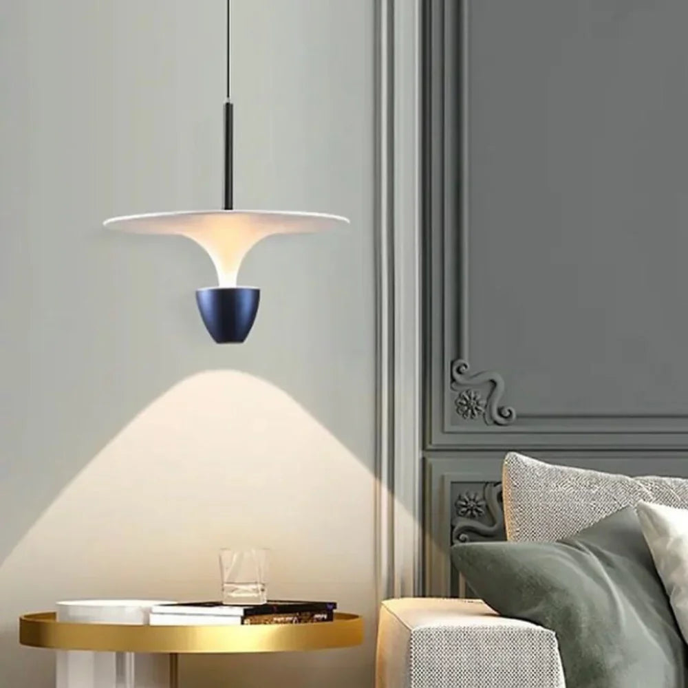 Scandinavische Hanglamp met LED en Verstelbare Hoogte-light decor-De Bazelaar