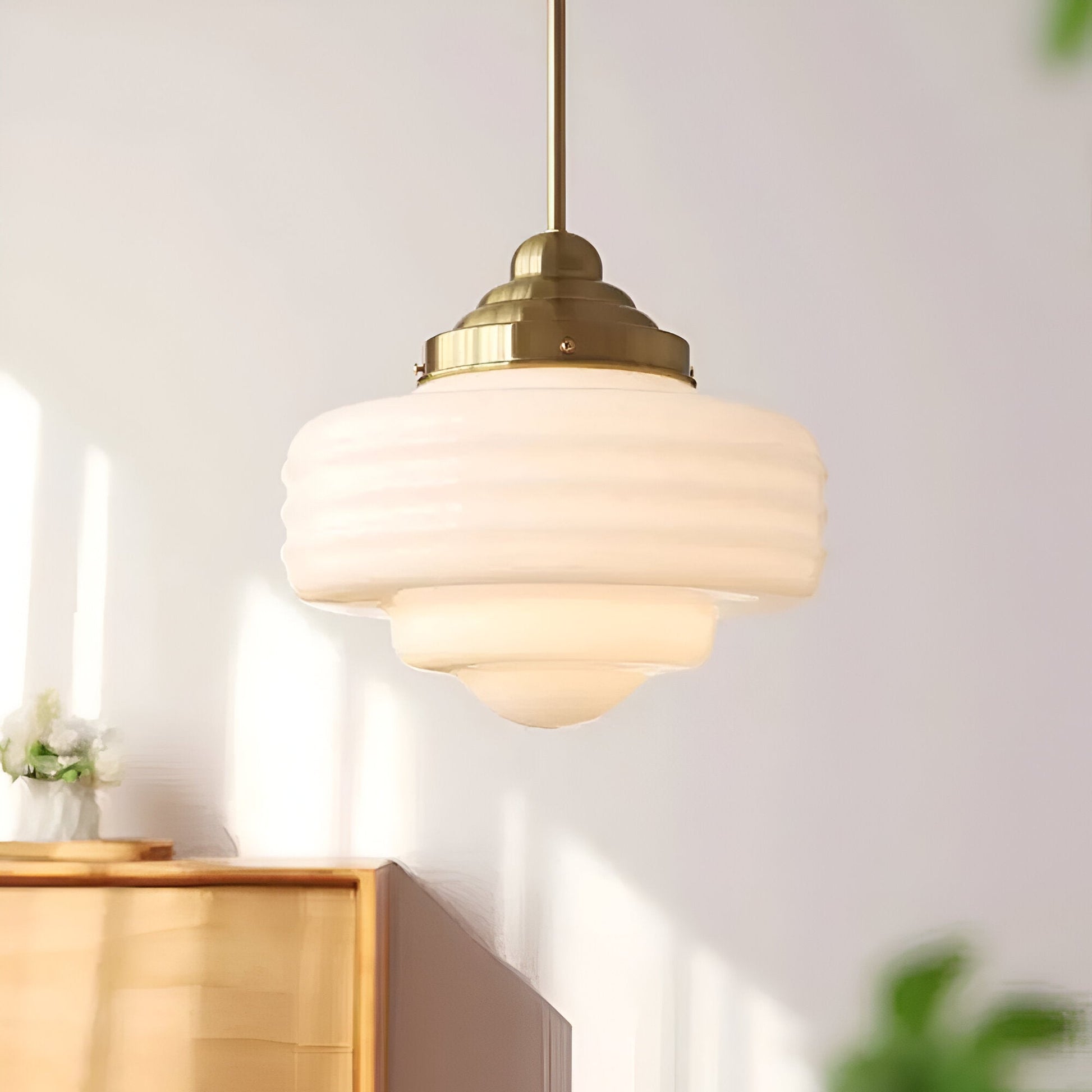 Minimalistische Hanglamp met Verstelbare Hoogte-light decor-De Bazelaar