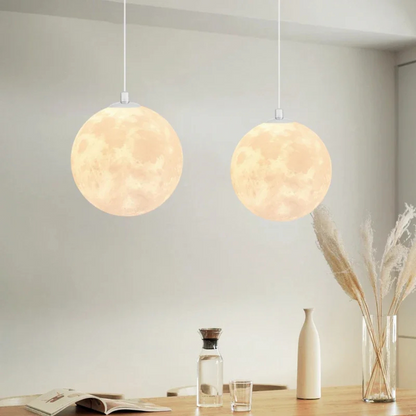 Hanglamp Lunar Glow – Tijdloze Elegantie en Warmte-light decor-De Bazelaar