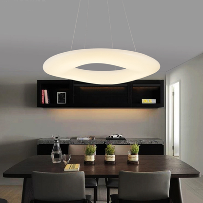 Minimalistische LED Hanglamp Halo van Licht-light decor-De Bazelaar