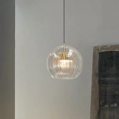 Luxe Gouden Glazen Hanglamp - Modern en Elegant Design-lamp-De Bazelaar