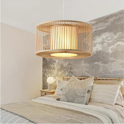 Bamboe Hanglamp Night Butterfly-light decor-De Bazelaar