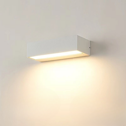Minimalistische Witte LED-Wandlamp-light decor-De Bazelaar