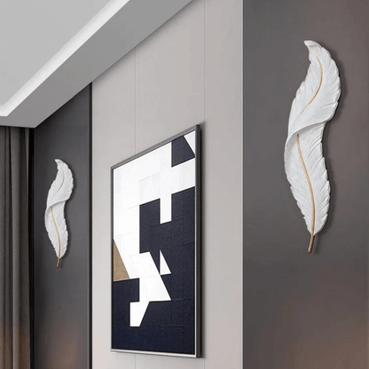FeatherGlow Wandlamp - Moderne verfijning-Wall lamps-De Bazelaar