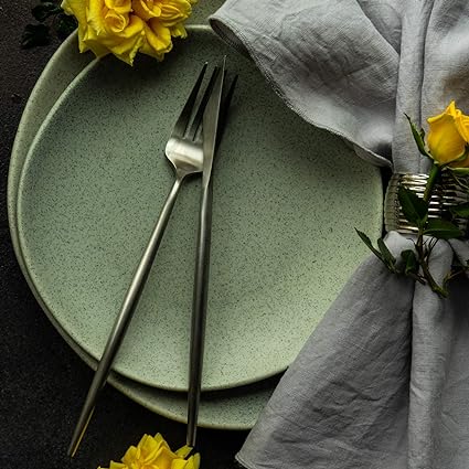 Minimalistische Bestekset - 30-delig RVS Tafelgerei voor Elegantie-Cutlery Sets-De Bazelaar