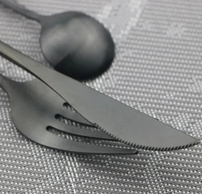 Minimalistische Bestekset - 30-delig RVS Tafelgerei voor Elegantie-Cutlery Sets-De Bazelaar