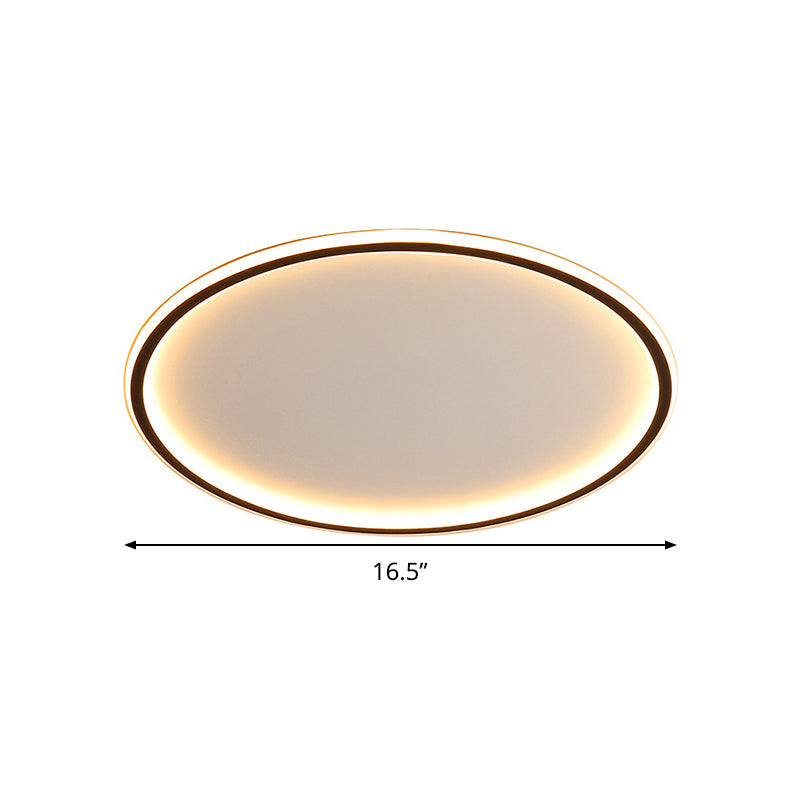 Scandinavische Dimbare LED Plafondlamp met Afstandsbediening-light decor-De Bazelaar