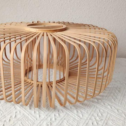 Bamboe Hanglamp Solar Illusion - Natuurlijke Elegantie-light decor-De Bazelaar