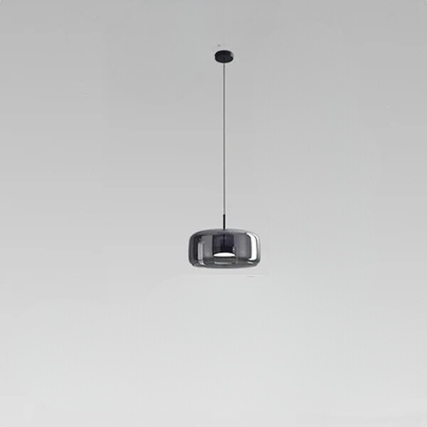 Minimalistische Glazen Hanglamp - TransparantLicht-light decor-De Bazelaar