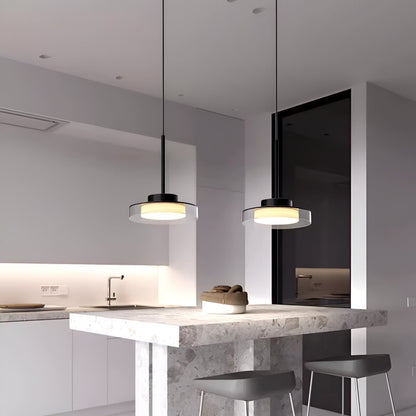 Franse Stijl Hanglamp - Elegant Acryl en IJzer Design