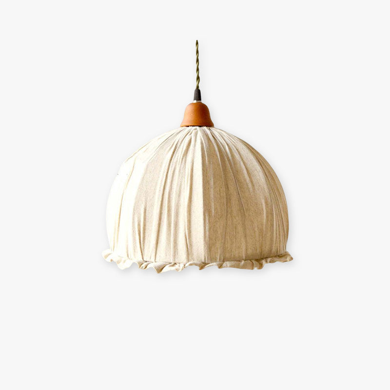 Moderne Hanglamp van Stof – Warmte en Elegantie voor Elke Kamer-lamp-De Bazelaar
