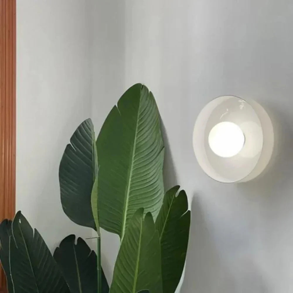 Olive Disc Wandlamp – Modern en Elegant Design-light decor-De Bazelaar