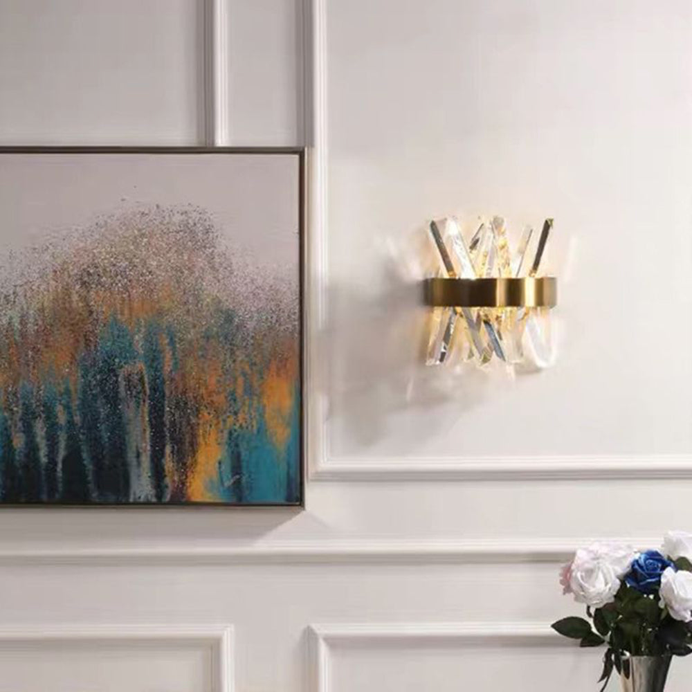 Luxe LED Wandlamp Marilyn – Modern Gouden Ontwerp-light decor-De Bazelaar