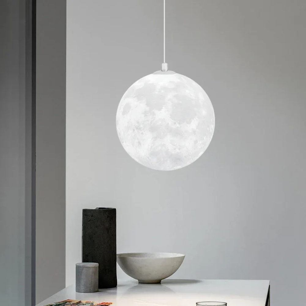 Hanglamp Lunar Glow – Tijdloze Elegantie en Warmte-light decor-De Bazelaar