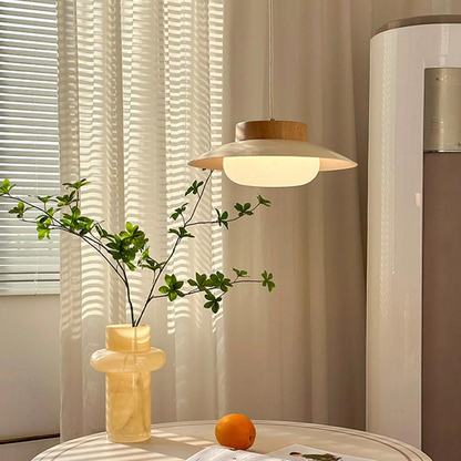 Japandi Crème Hanglamp – Minimalistisch & Stijlvol-light decor-De Bazelaar