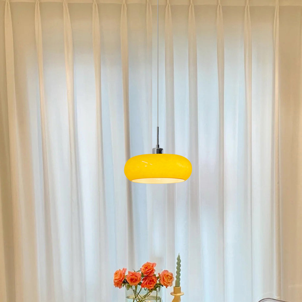 Stijlvolle Glazen Hanglamp met Uniek Ontwerp-light decor-De Bazelaar