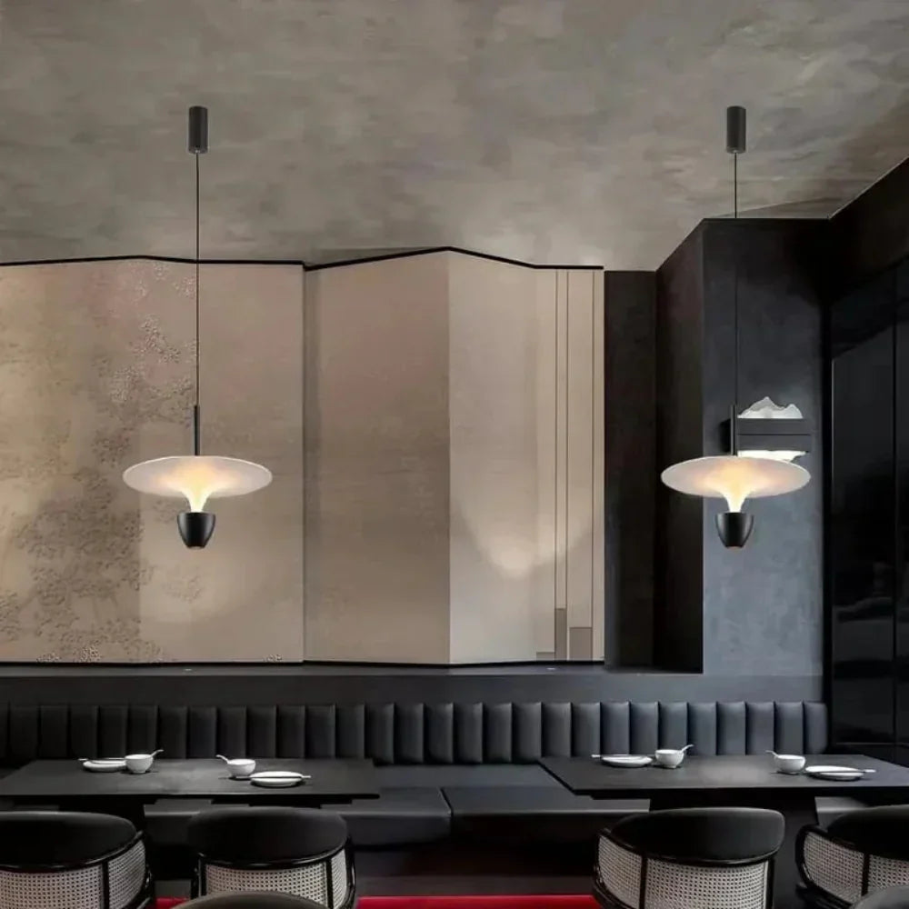 Scandinavische Hanglamp met LED en Verstelbare Hoogte-light decor-De Bazelaar