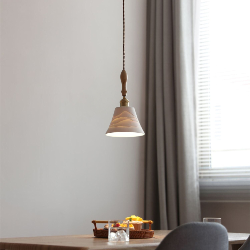 Elegante Keramische Wave Hanglamp-light decor-De Bazelaar