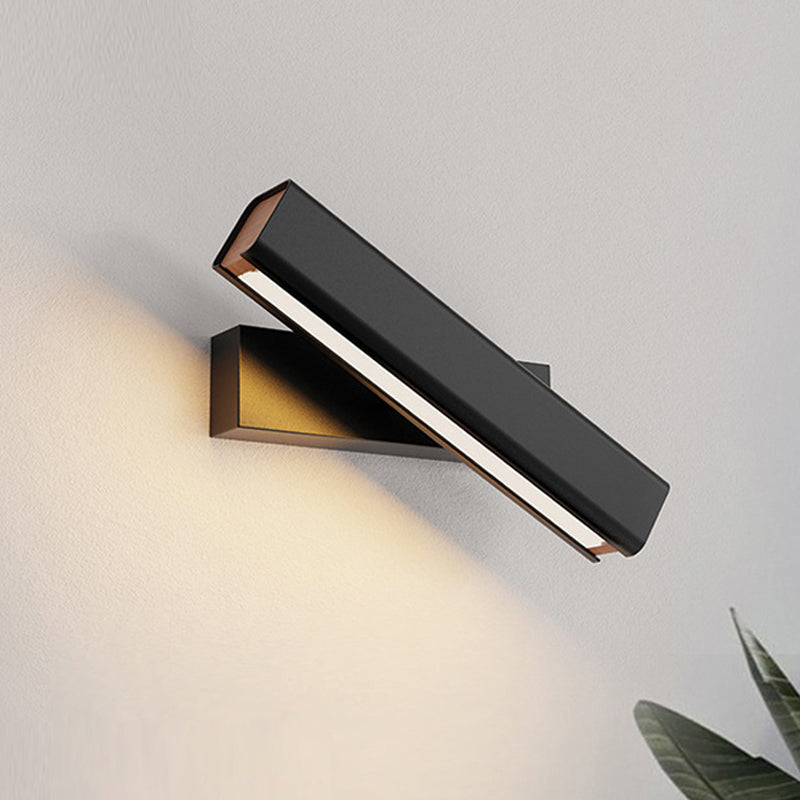 Moderne LED Wandlamp van Hout en Metaal-light decor-De Bazelaar