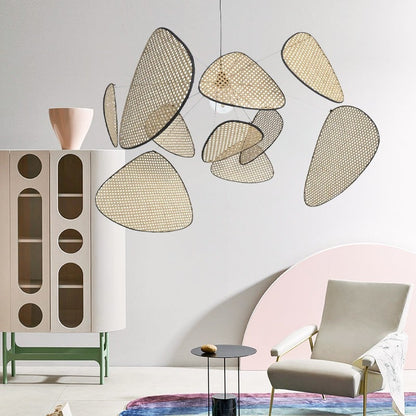 Bamboe Rattan Hanglamp - Duurzame Stijl voor Elk Interieur-light decor-De Bazelaar