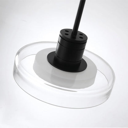 Franse Stijl Hanglamp - Elegant Acryl en IJzer Design