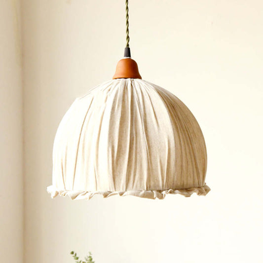 Moderne Hanglamp van Stof – Warmte en Elegantie voor Elke Kamer-lamp-De Bazelaar