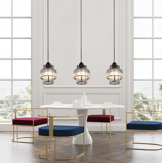 Elegante Kristallen Hanglamp Saela - Luxe Verlichting-light decor-De Bazelaar