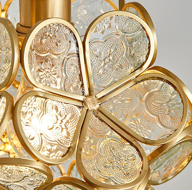 Hanglamp Glazen Bloem Nordic Design-light decor-De Bazelaar