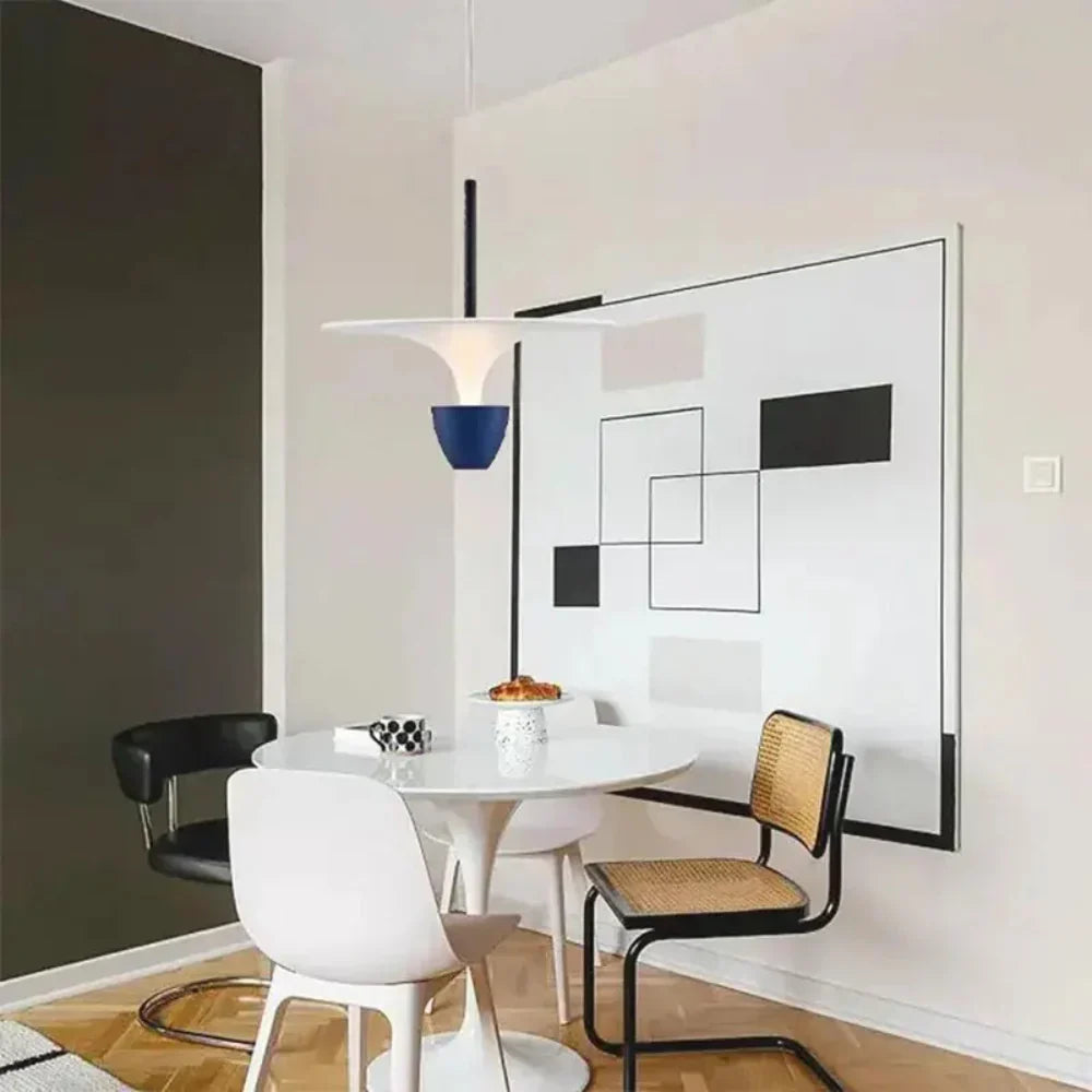 Scandinavische Hanglamp met LED en Verstelbare Hoogte-light decor-De Bazelaar