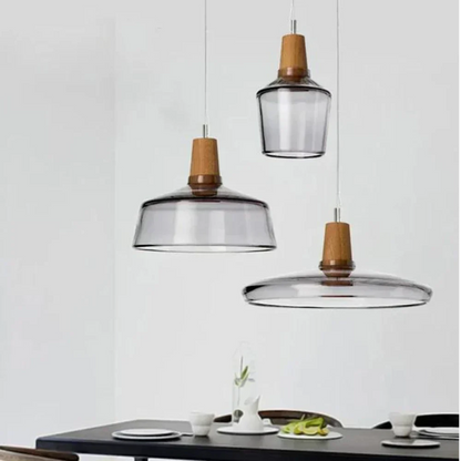 Noordse Glazen Kroonluchter – Modern & Elegant-light decor-De Bazelaar