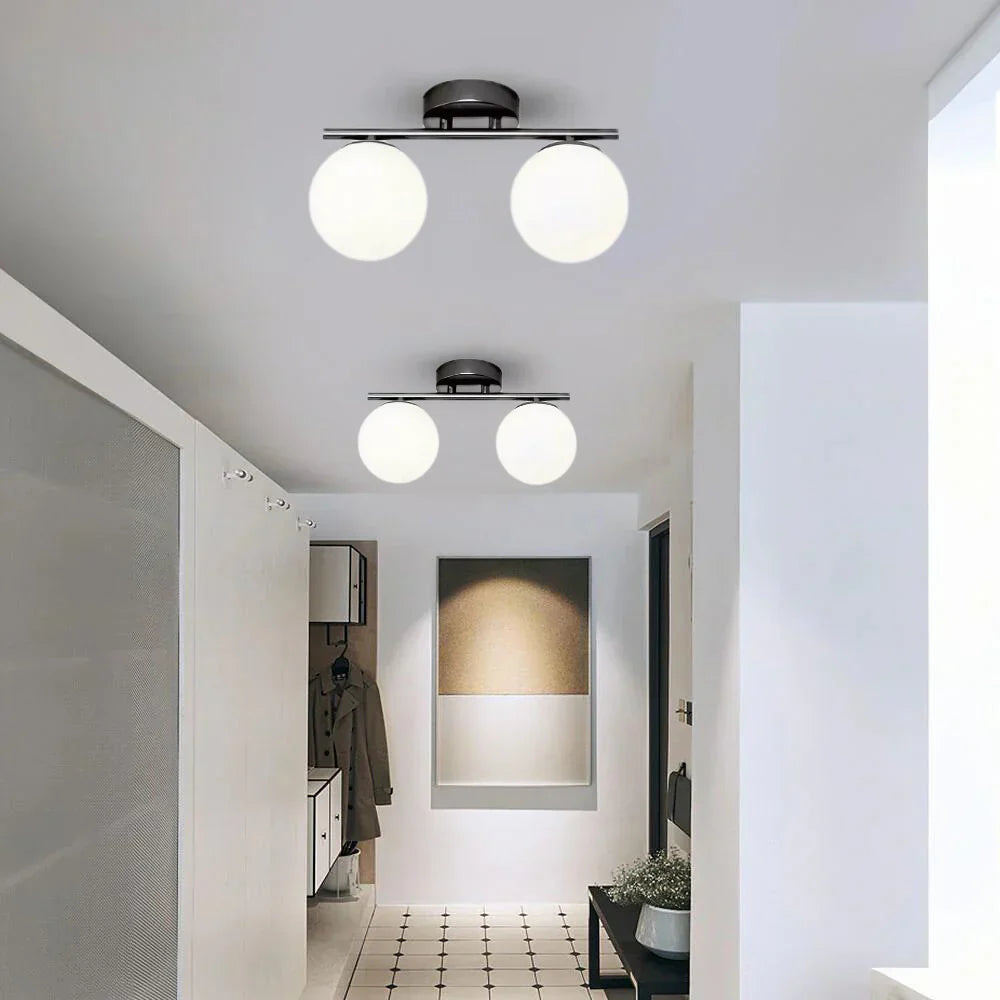 Moderne LED Plafondlamp met Verstelbare Helderheid-light decor-De Bazelaar