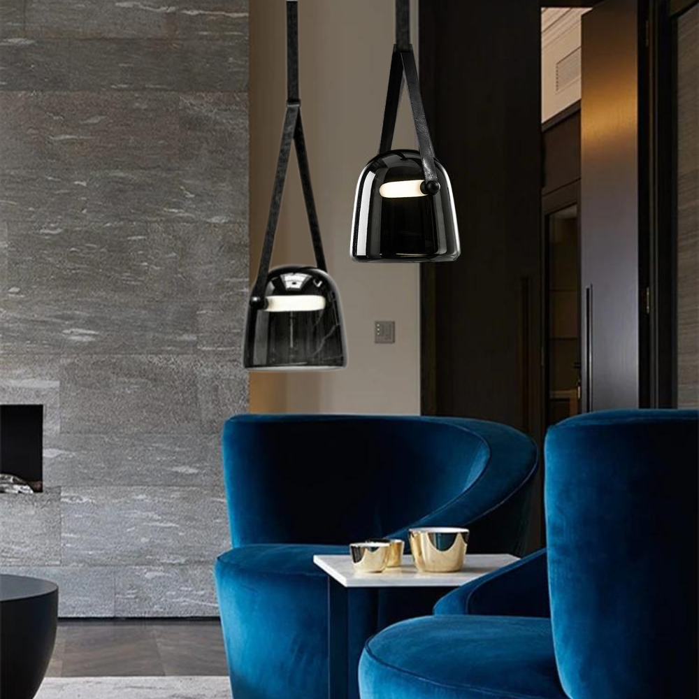 Elegante Hanglamp Radiance van Glas en Metaal-light decor-De Bazelaar