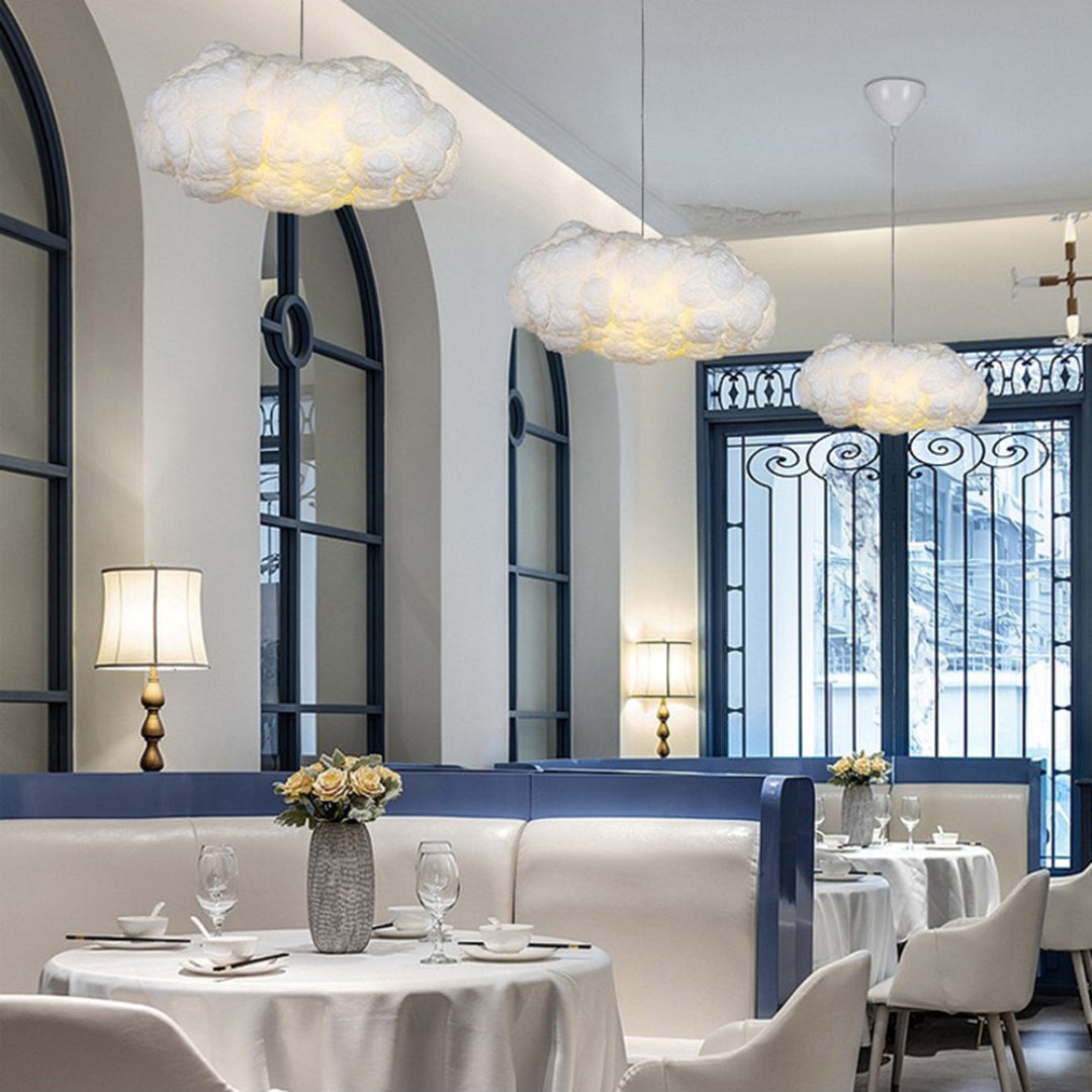 Minori LED Hanglamp - Wolkdesign voor Stijlvolle Verlichting