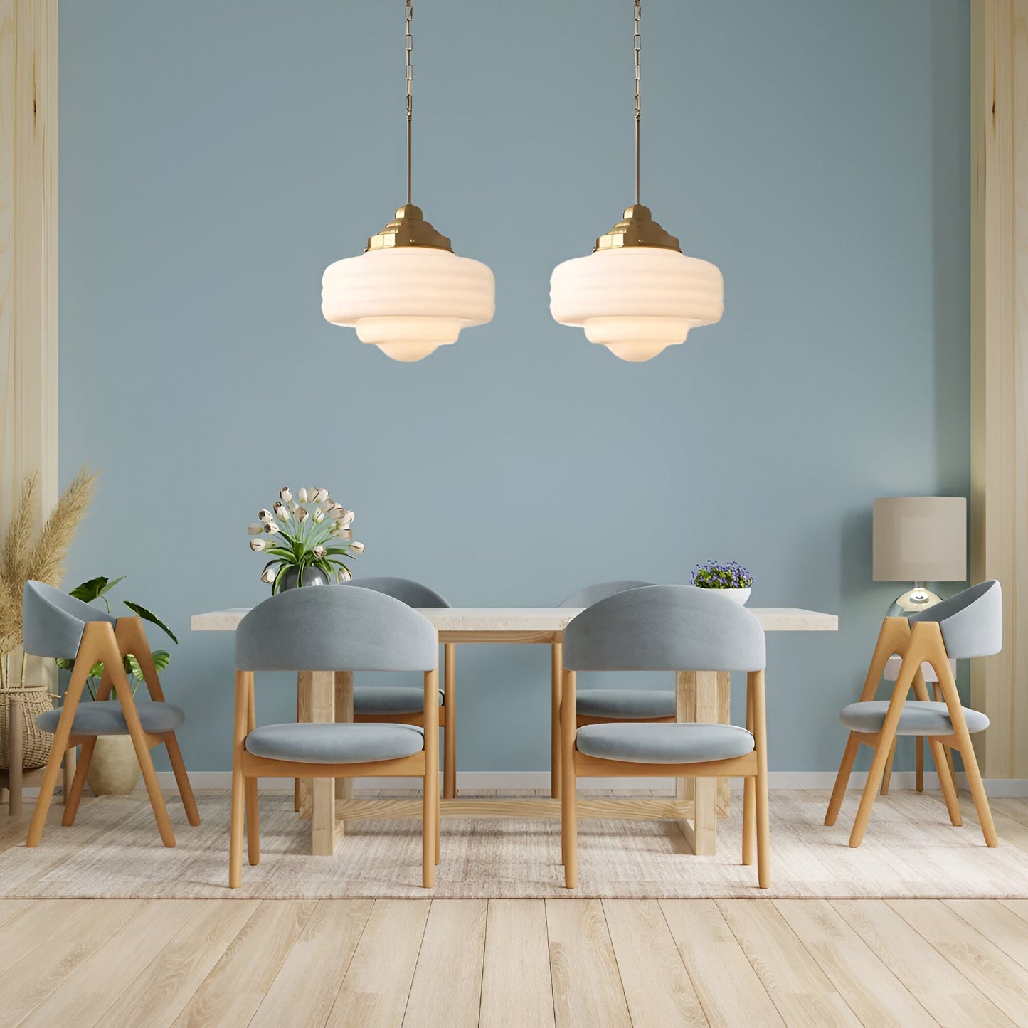 Minimalistische Hanglamp met Verstelbare Hoogte-light decor-De Bazelaar