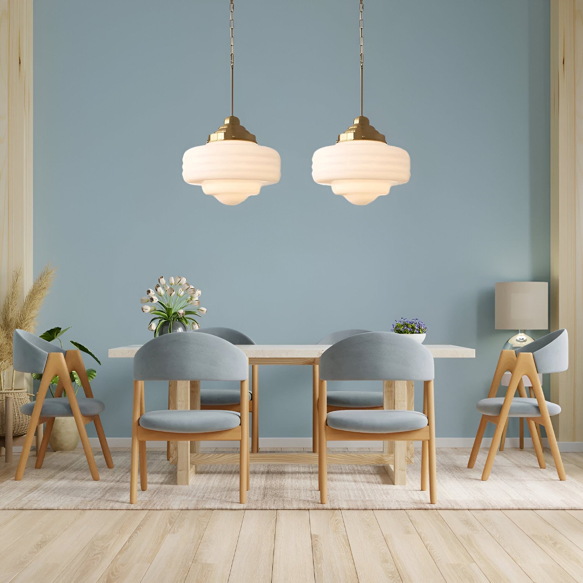 Minimalistische Hanglamp met Verstelbare Hoogte-light decor-De Bazelaar