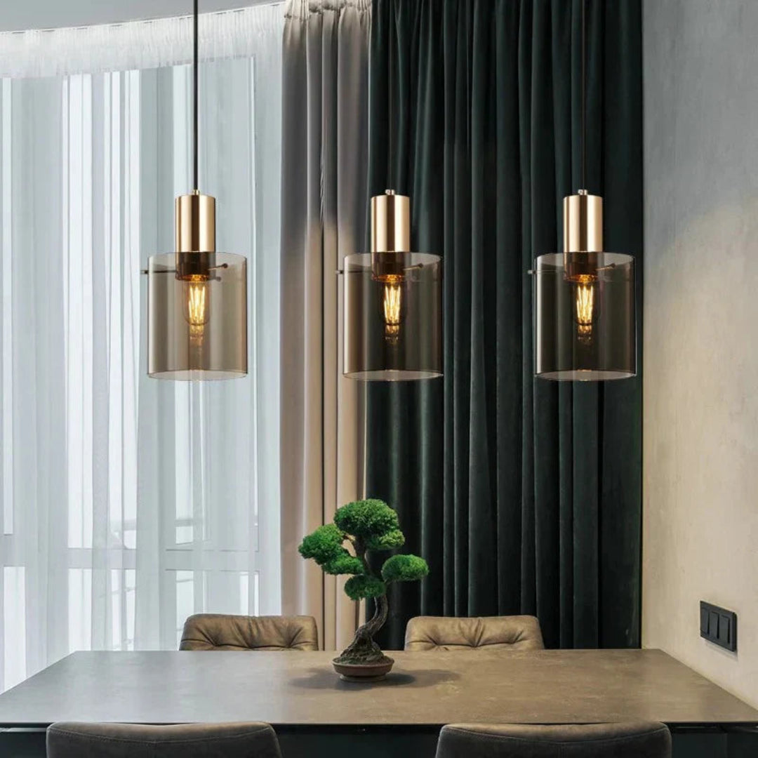 Luxe Hanglamp in Glas – Moderne Elegantie en LED-verlichting