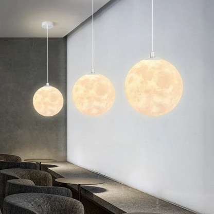 Hanglamp Lunar Glow – Tijdloze Elegantie en Warmte-light decor-De Bazelaar