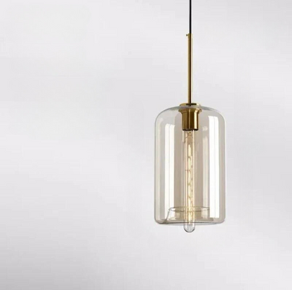 Elegante NordicGlas Hanglamp voor Modern Interieur-light decor-De Bazelaar