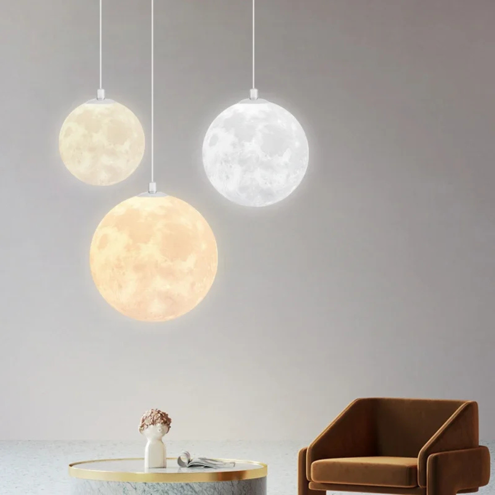 Hanglamp Lunar Glow – Tijdloze Elegantie en Warmte-light decor-De Bazelaar