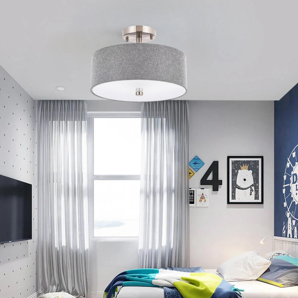 Gouden LED Kroonluchter met Kristallen Accenten-light decor-De Bazelaar