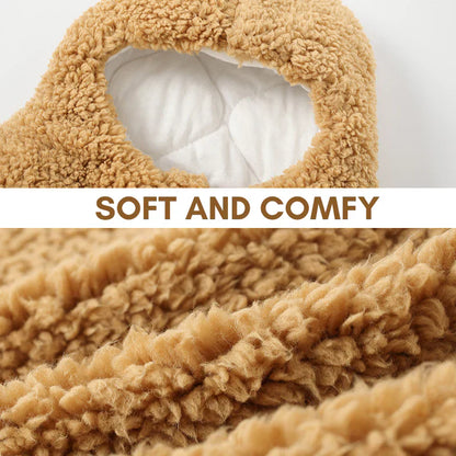 Cartoon Hooded Romper voor Baby’s - Unisex Jumpsuit met Lange Mouwen-Baby & Toddler Clothing-De Bazelaar