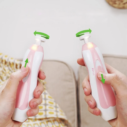 SafetyTrimmer™ | Baby LED Nagelverzorging