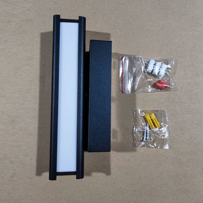 Moderne LED Wandlamp van Hout en Metaal-light decor-De Bazelaar