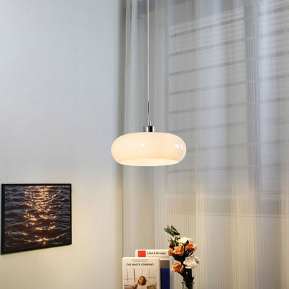 Stijlvolle Glazen Hanglamp met Uniek Ontwerp-light decor-De Bazelaar